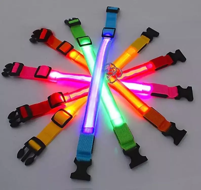 LED Dog Collars - USB Rechargeable