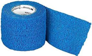 Veterinary Bandage - Blue 5m